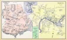 Sanbornton and Tilton, Sanbornton Town, Tilton East, Tilton Town, New Hampshire State Atlas 1892